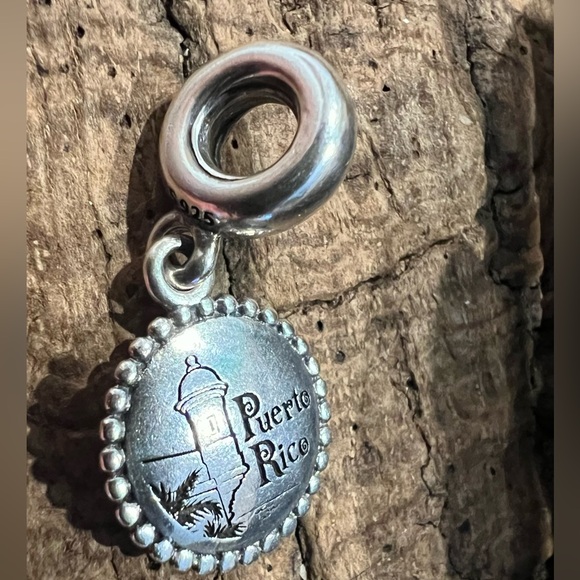Authentic Pandora Puerto Rico Exclusive Charm Dangle Bead Travel Destination - Picture 7 of 9